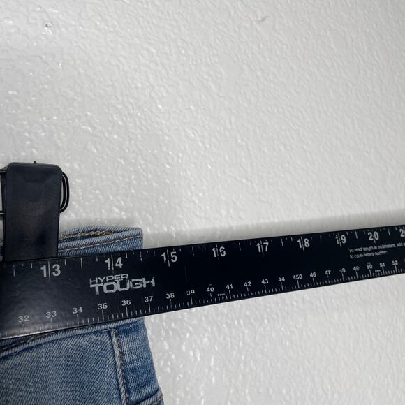 Sneakpeek Womens Jeans Size 5 Girlfriend Denim Blue Light Wash Distressed Casual - Picture 5 of 14